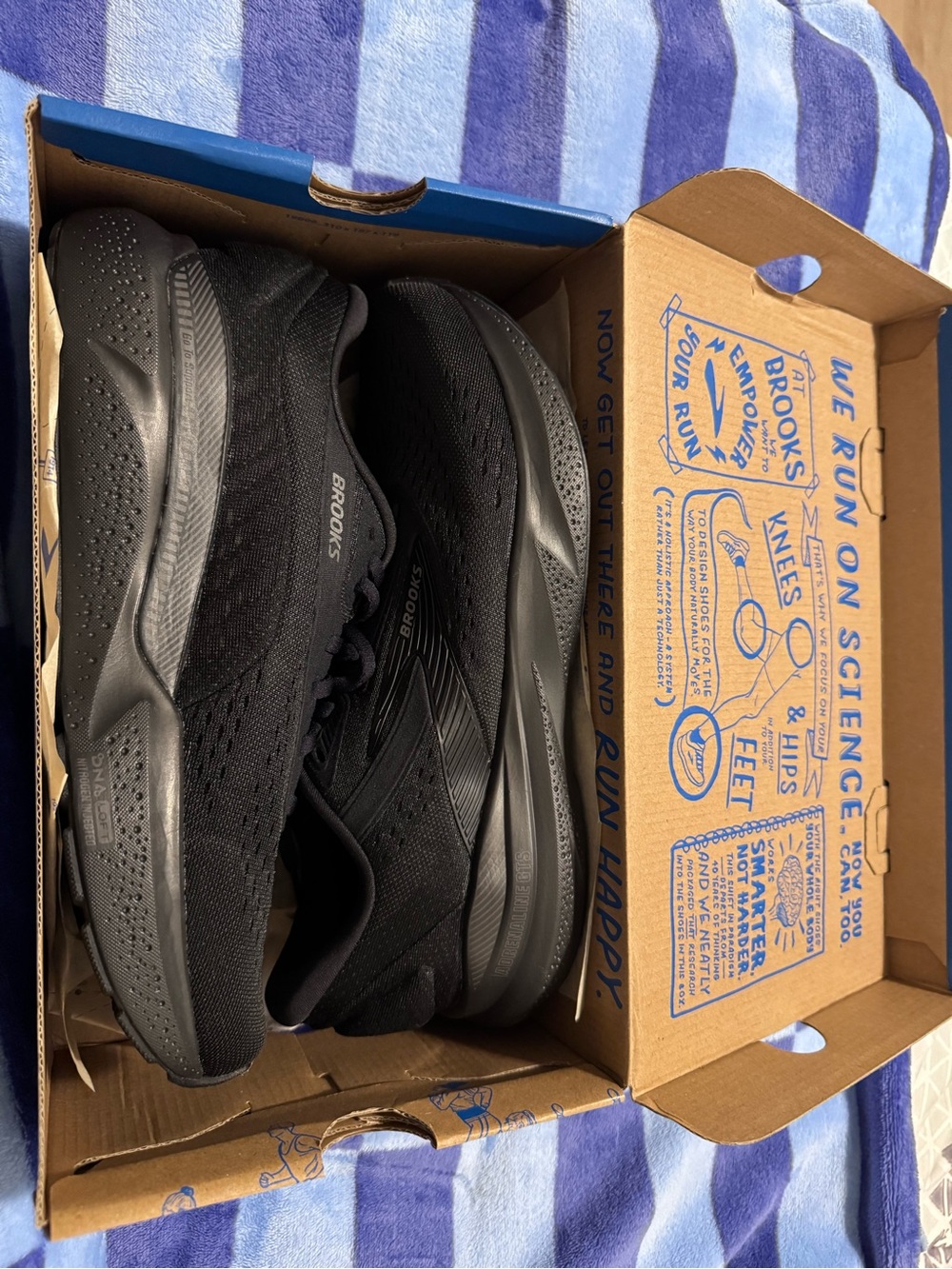 Brooks Men's Athletic Shoes - Black